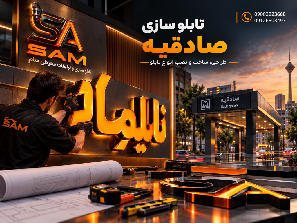 تابلوسازی صادقیه